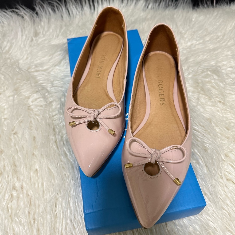 Jack Rogers Blair Pointer Toe Flat - Size 6.5
